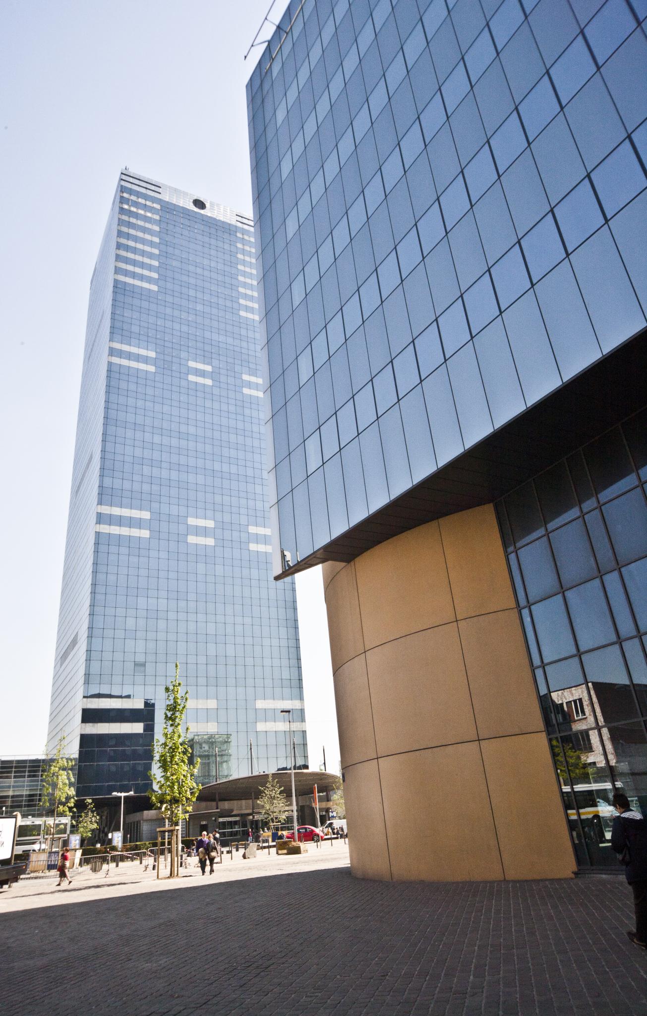 Brussels South Railway Station Surrounding Area
