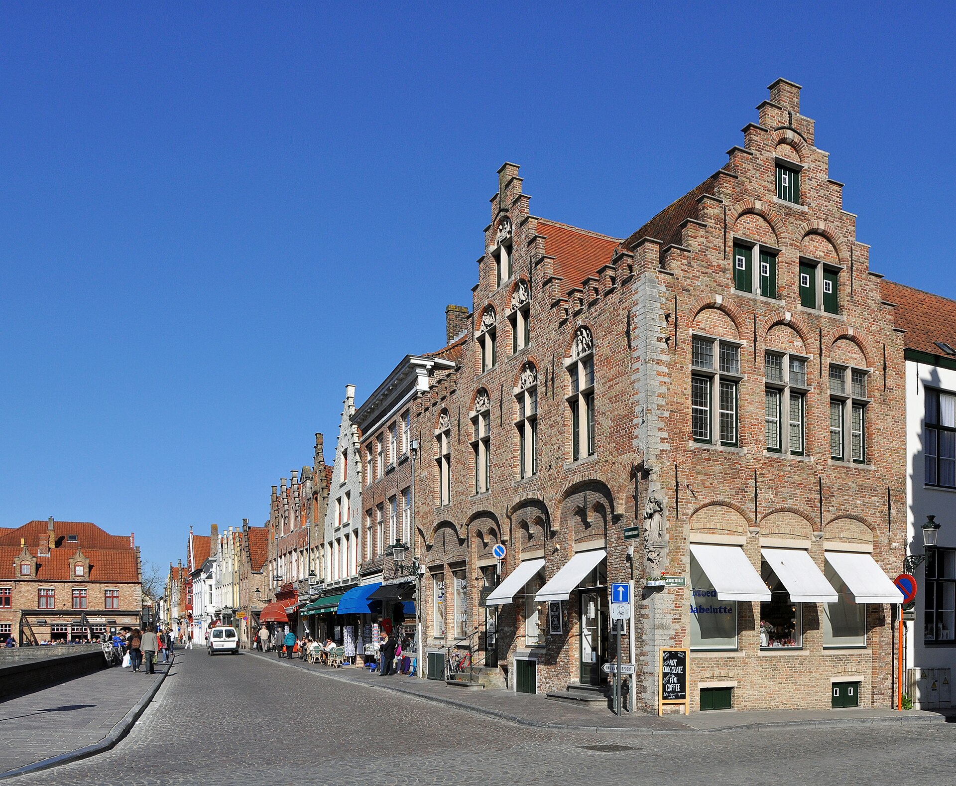 A street in Bruges