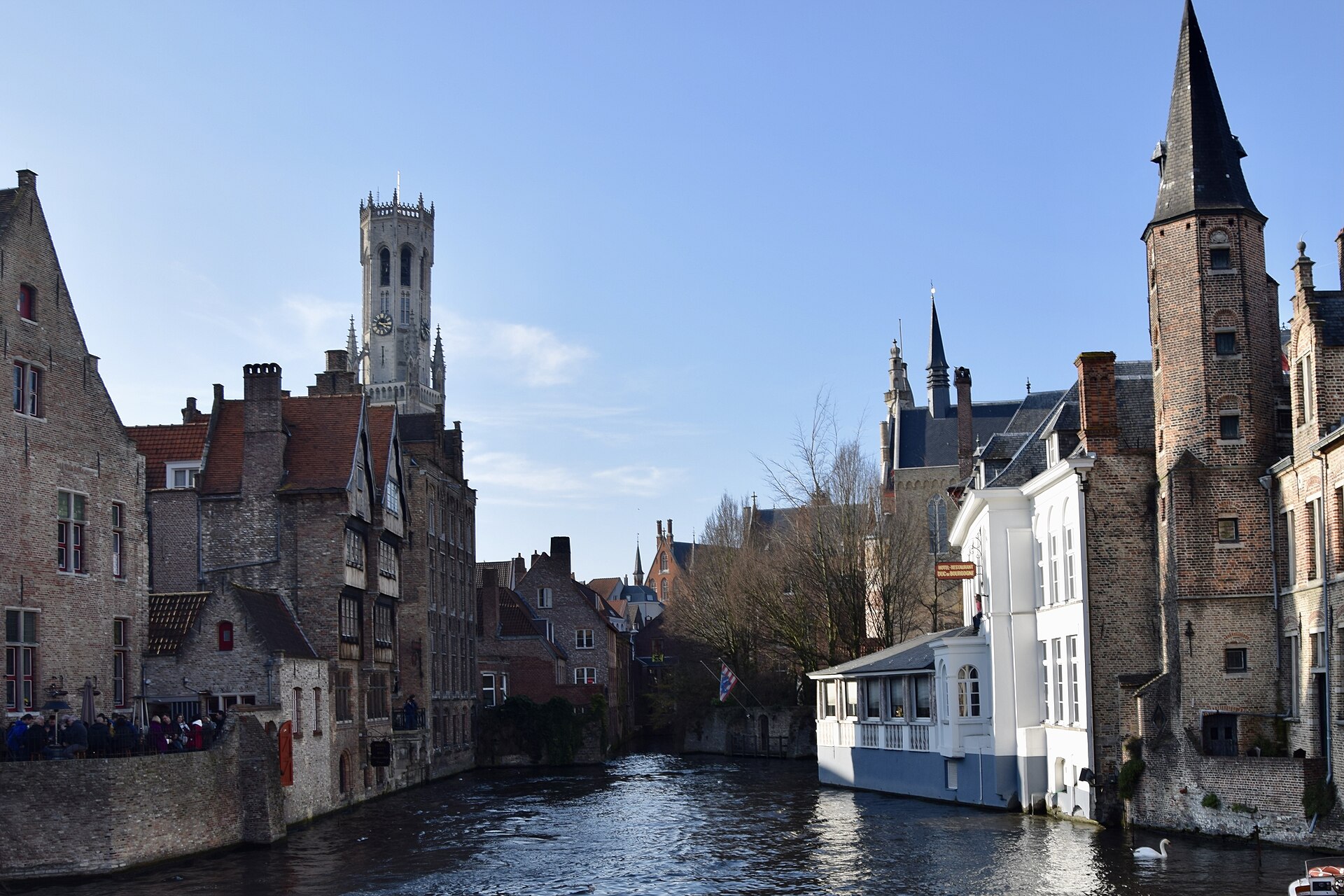 A canal in Bruges