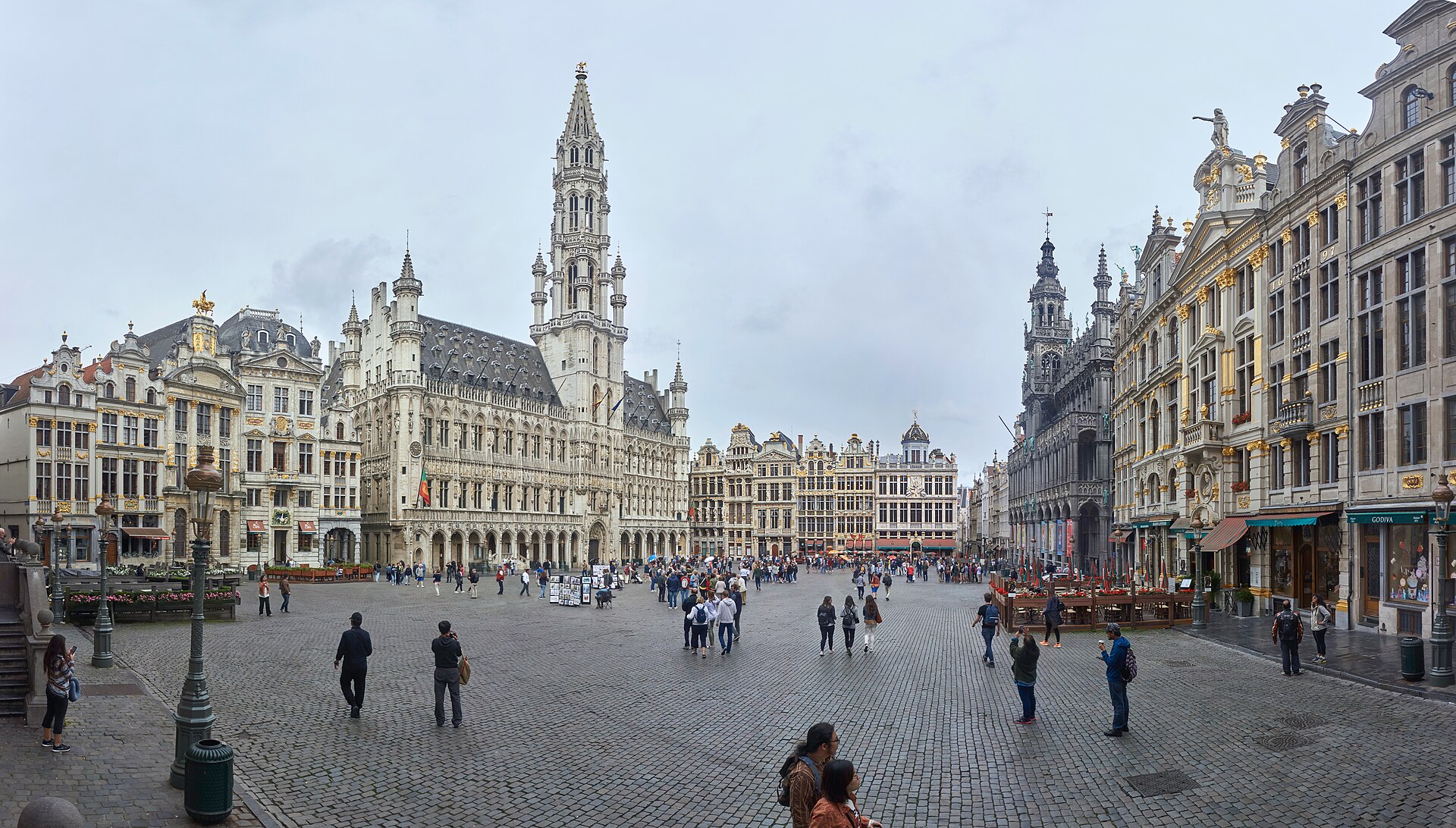The Grand-Place seen across the square