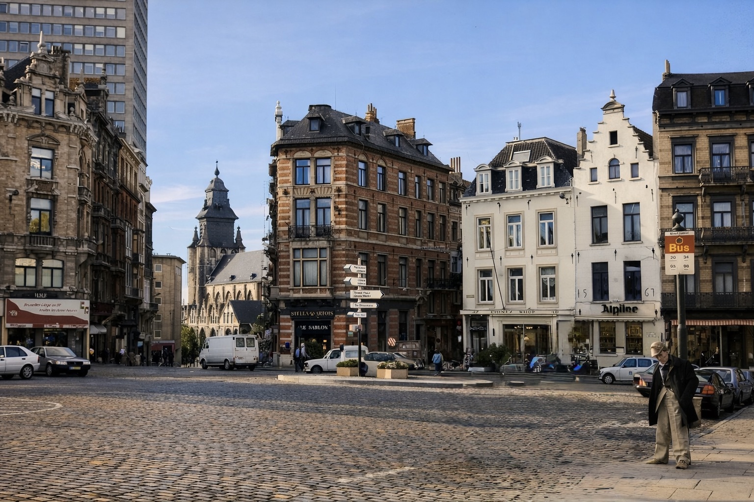 The Grand Sablon and its church