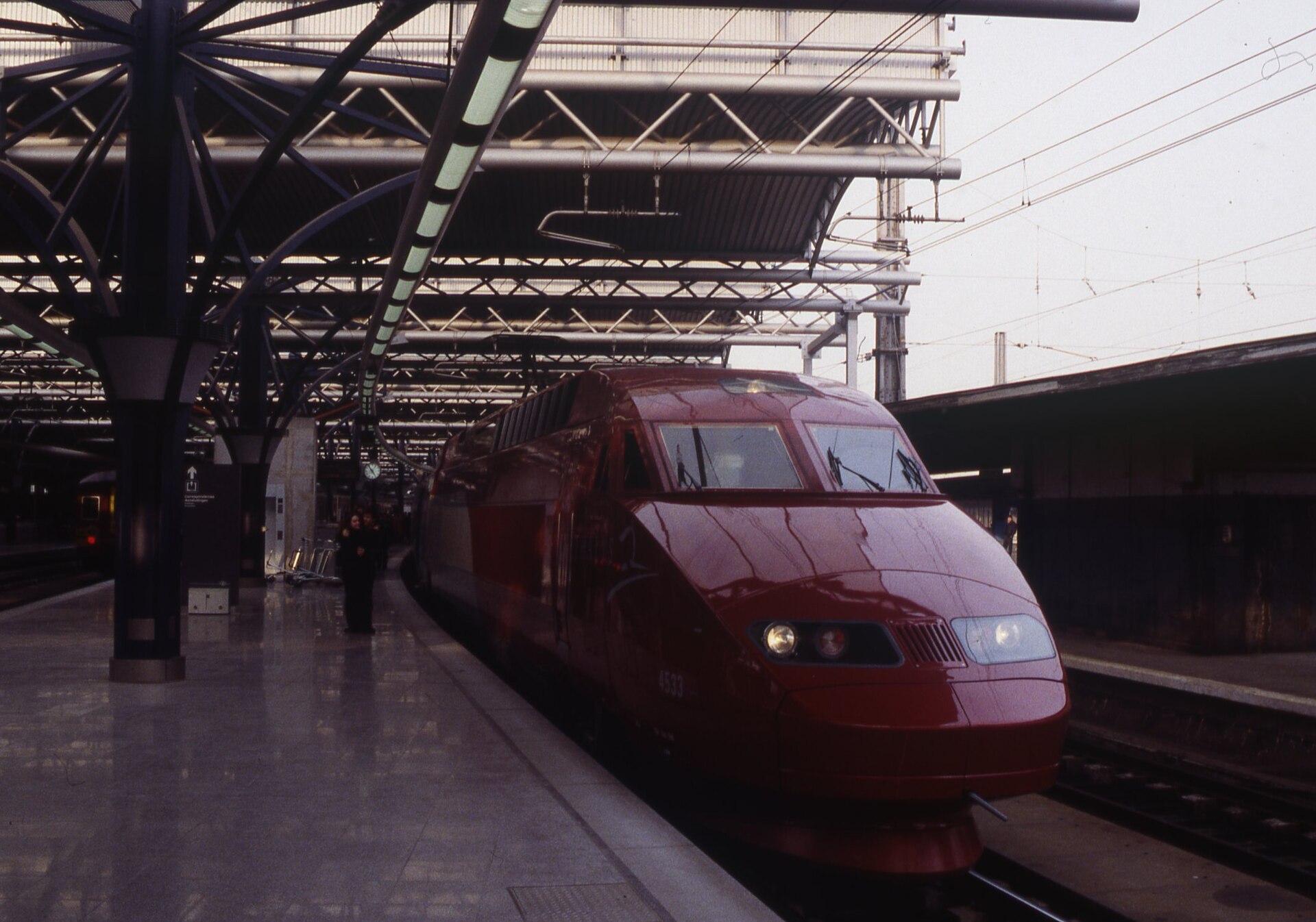 Platforms at Brussels-South