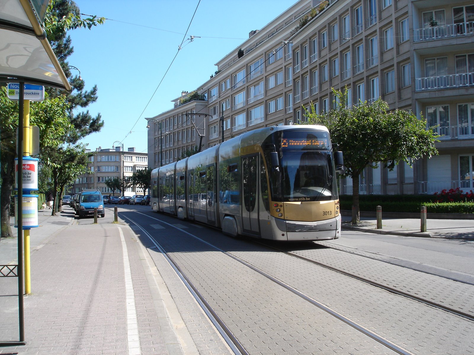 A Brussels tram
